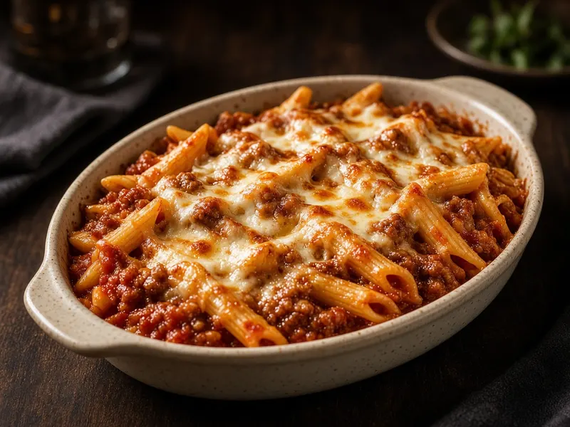 Mostaccioli (homemade)